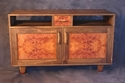  walnut media cabinet 