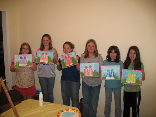 Painting-Genre-Girl's Rule Workshop