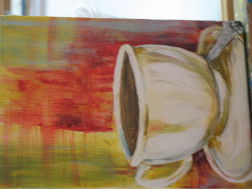 Photography-Coffee Pastry and Paint Art Gathering
