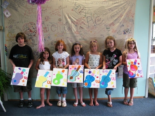 Photography-Genre-Hannah Montana Art BDay Party