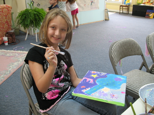 Photography-Hannah Montana Art BDay Party