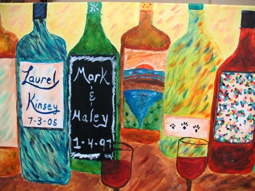 Photography-Girls Night Out It's Wine Time Art Party