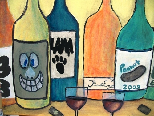 Photography-Girls Night Out It's Wine Time Art Party