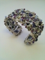Jewelry-Amethyst and Pearl Cuff