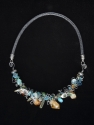 Grapevine and Seafoam Necklace