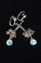 Jewelry--Wire-EarringsSeamfoam Earrings