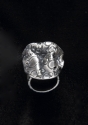 Jewelry--Precious Metal Clay-Rings and BraceletsFolded silver ring
