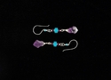 Jewelry--Semi-Precious Stones-EarringsAmethyst Roughing It