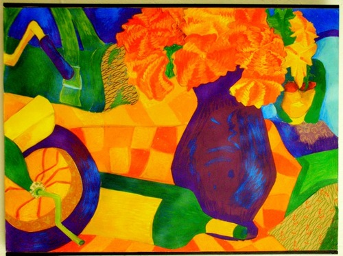 Orange%20Burst%20Still%20LIfe (large view)