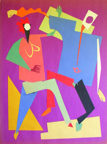 Mixed Media-On Paper-No touch dancing