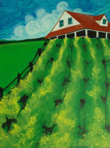 House%20with%20Mustard%20and%20Grapevines (large view)