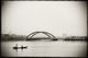 Photography--Black & White-LandscapeLake Crossing