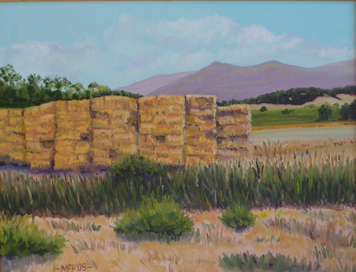 Painting-Landscape-Making Hay