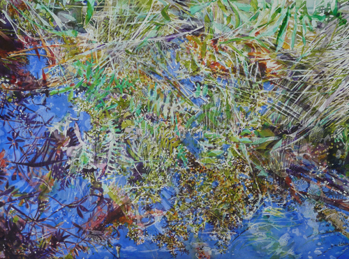 Painting-Reflections Beneath