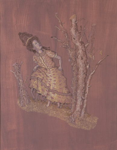 Painting-Young Marie Protector