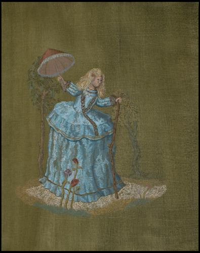 Painting-The Infanta On Stilts
