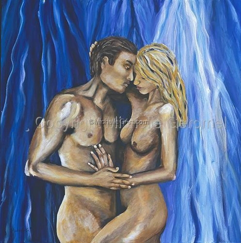 Painting-Figurative - Two Lovers