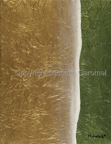 Painting-Together -Copper and Green