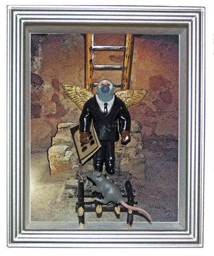 Mixed Media-The Angel of Death