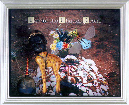 Mixed Media-Lair of The Chattel Drone