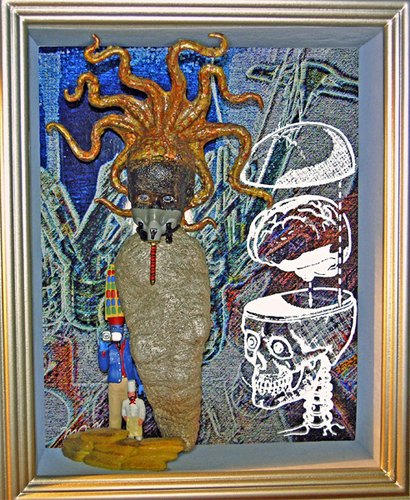 Mixed Media-The Medussa Flush