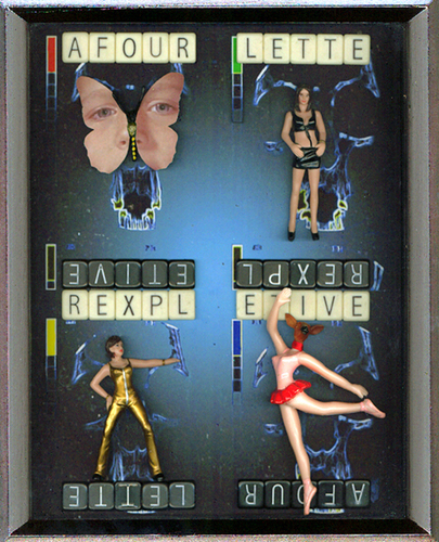 Mixed Media-A Four Letter Expletive
