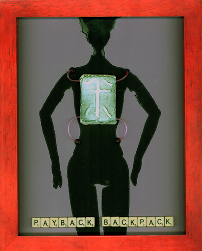 Mixed Media-Payback Backpack