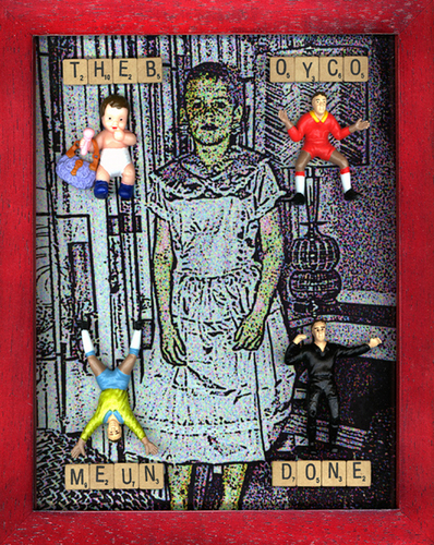 Mixed Media-The Boy Come Undone