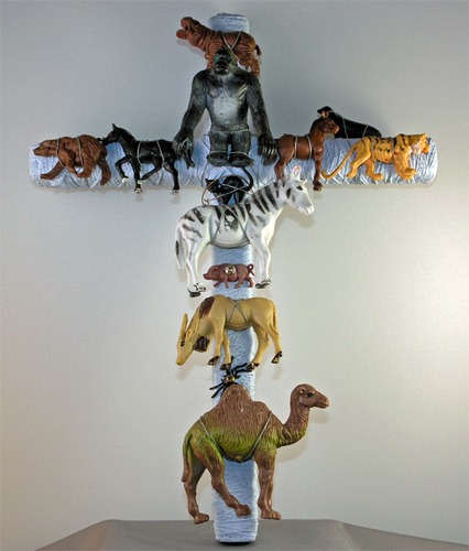 Mixed Media-Kong Of Kings