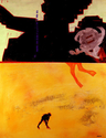 oxcart pictures, riding the bull home, zen buddhist art, michael morgulis, new buffalo graphics - Spiritual Printmaking