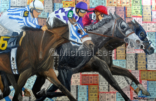 Horse%20Racing%20Vintage%20Collage%20III (large view)