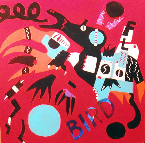 Painting-Bird Dimentia