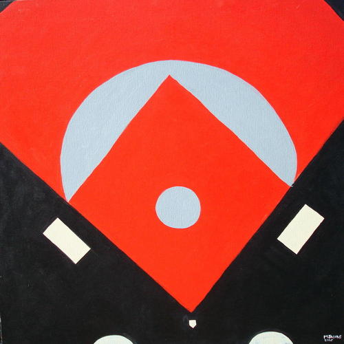 Painting-Acrylic-Baseball Diamond
