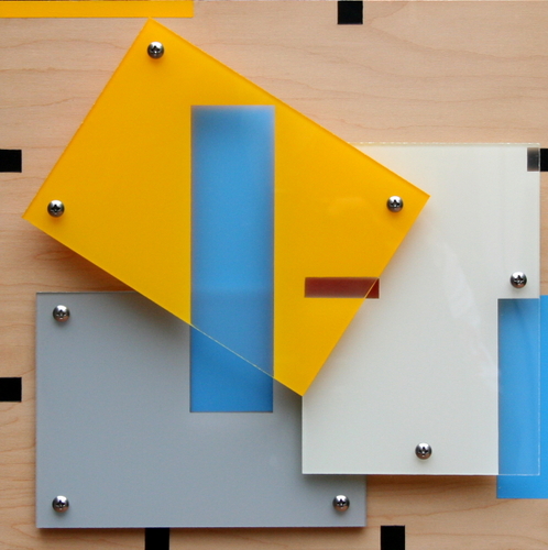 Mixed Media-Tectonic 9