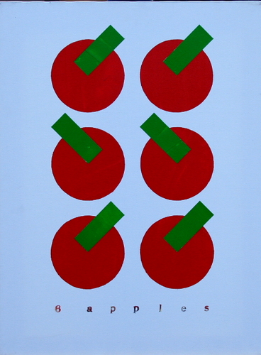 Painting-Acrylic-6 apples