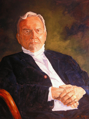 Painting-Portrait-The Old Soldier