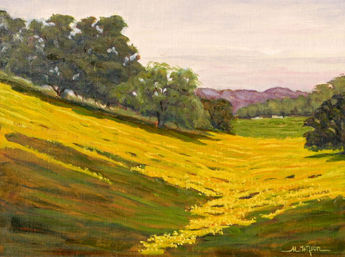 Painting-Impressionism-When the Earth turns Gold