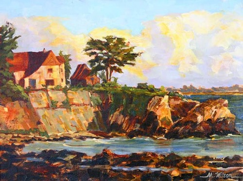 Painting-Seascape-Cliffhouse