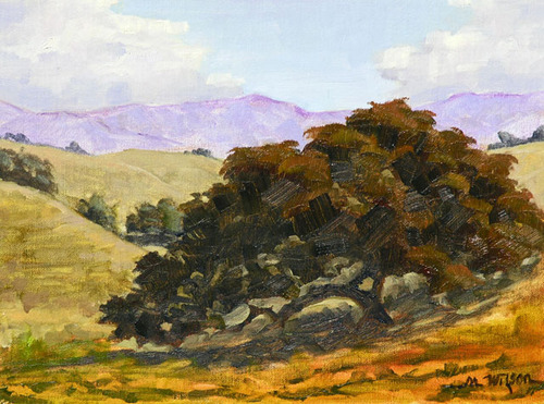 Painting-Landscape-Silent Oak