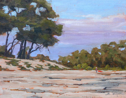 Painting-Landscape-The Red Blanket