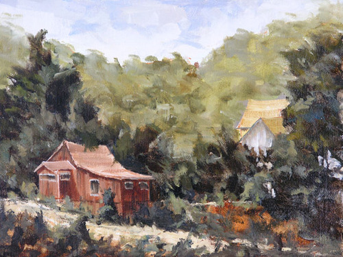 Painting-Landscape-Summer's Farm