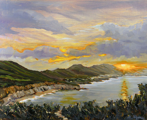 Painting-Landscape-Heaven's Sunrise