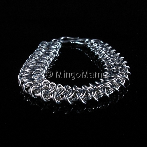 Jewelry-Rings and Bracelets-MMB170-Sterling vertebrae