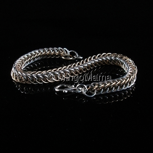 Jewelry-Rings and Bracelets-MMB125-Two toned half persian