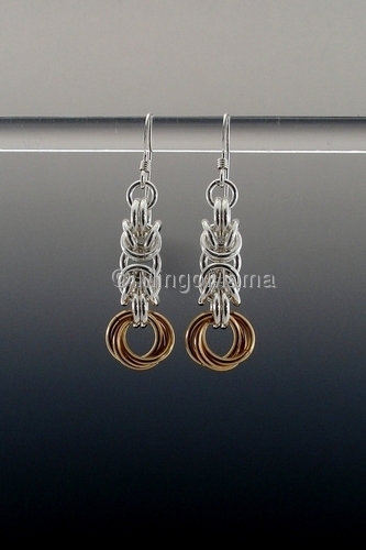 Jewelry-Earrings-MME118-Byzantine  & flower