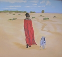 Acrylic on canvas - Landscape Painting