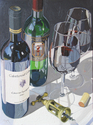 Painting--Oil-Still LifeReds For Bill