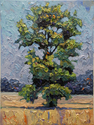 Painting--Oil-LandscapeLone Oak