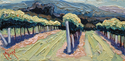 Painting--Oil-LandscapeMountain Vineyard