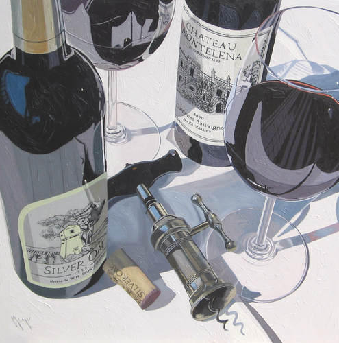Painting-Still Life-Claudia's Cabernet